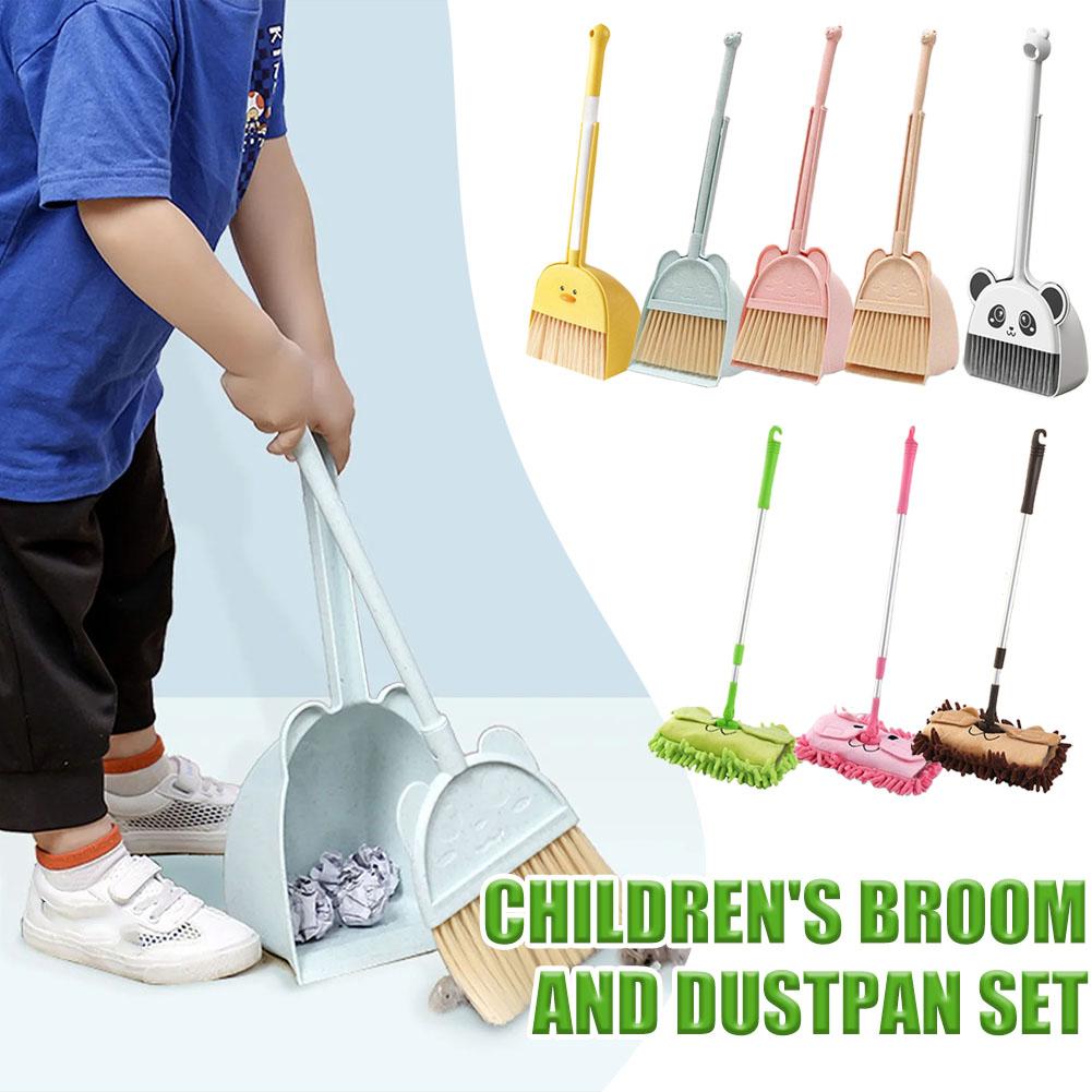 Kids Outdoor Broom - Giocattoli per Bambini Set Mini Scopa