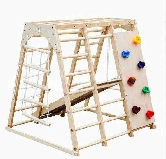 Kids Outdoor Climbing Frame - Struttura per arrampicata in legno con