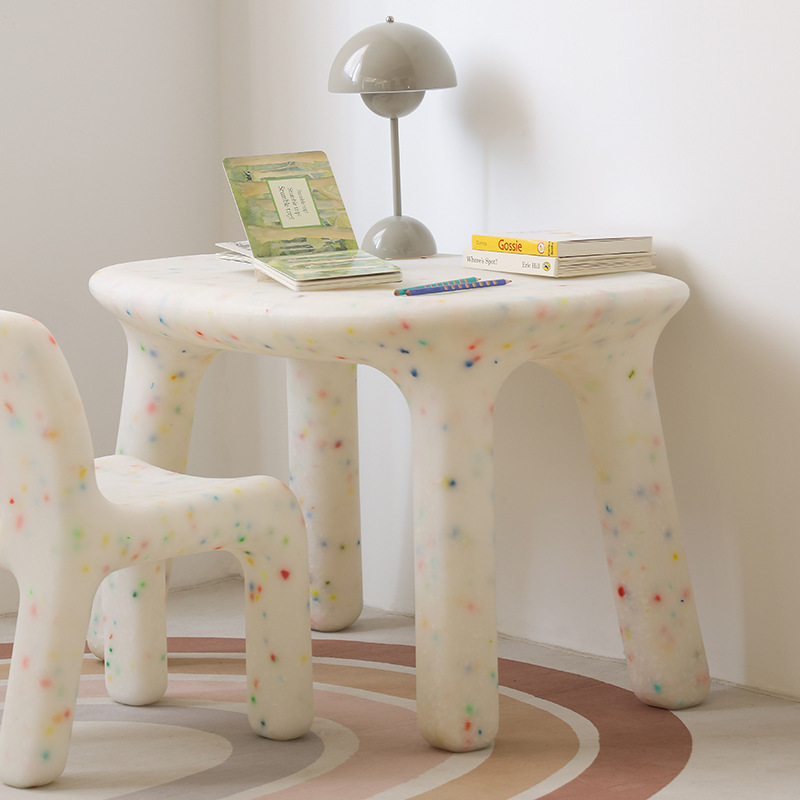 Kids Outdoor Furniture Set - Set di Tavolo e Sedie per
