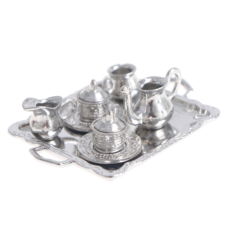 Kids Outdoor Kitchen Accessories - 10 pz/set 1/12 casa delle bambole