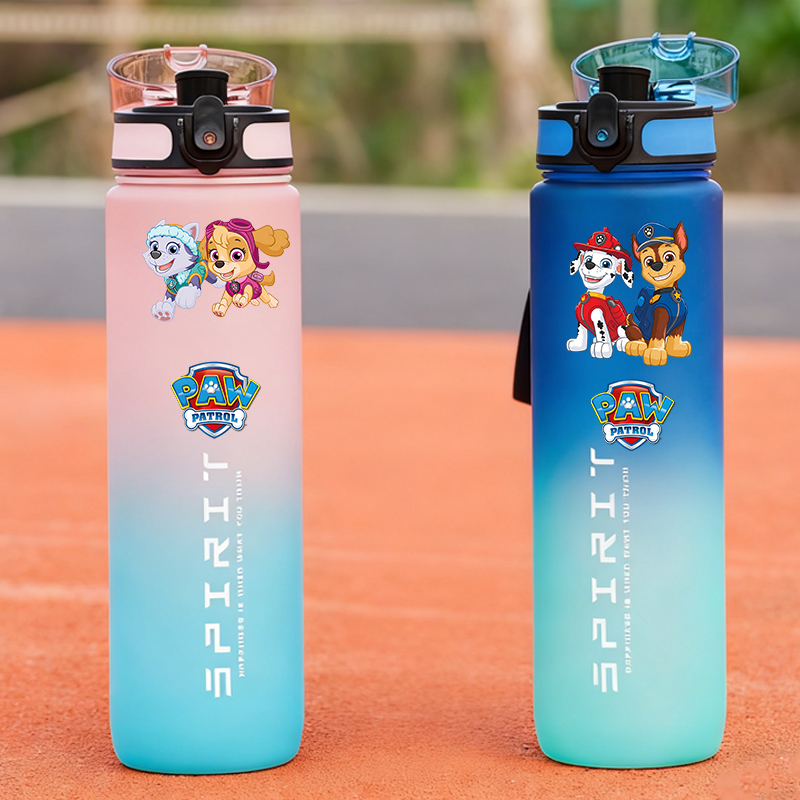 Kids Outdoor Kitchen Accessories - 800ml PAW Patrol Sport Bottiglie d'acqua