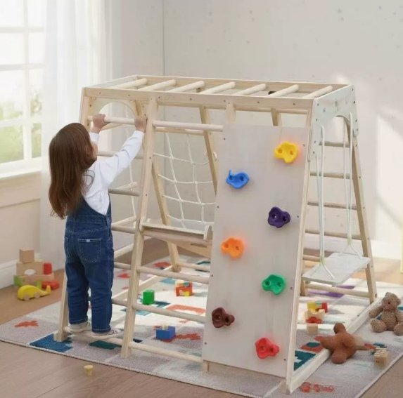 Struttura per arrampicata in l - Kids Outdoor Climbing Frame recensione e prezzo