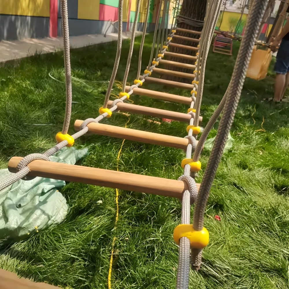 Ponte sospeso con braccioli pe - Kids Outdoor Climbing Frame recensione e prezzo