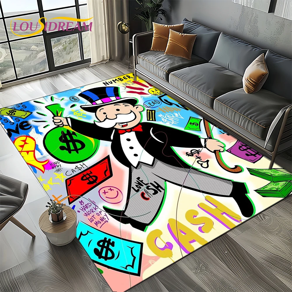 Tappeto 3D a Tema Monopoly con - Kids Outdoor Area recensione e prezzo