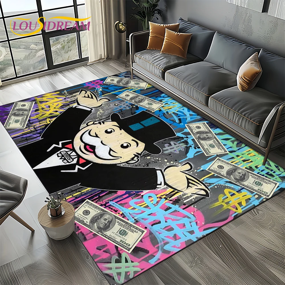 Tappeto 3D a Tema Monopoly con - Kids Outdoor Area recensione e prezzo