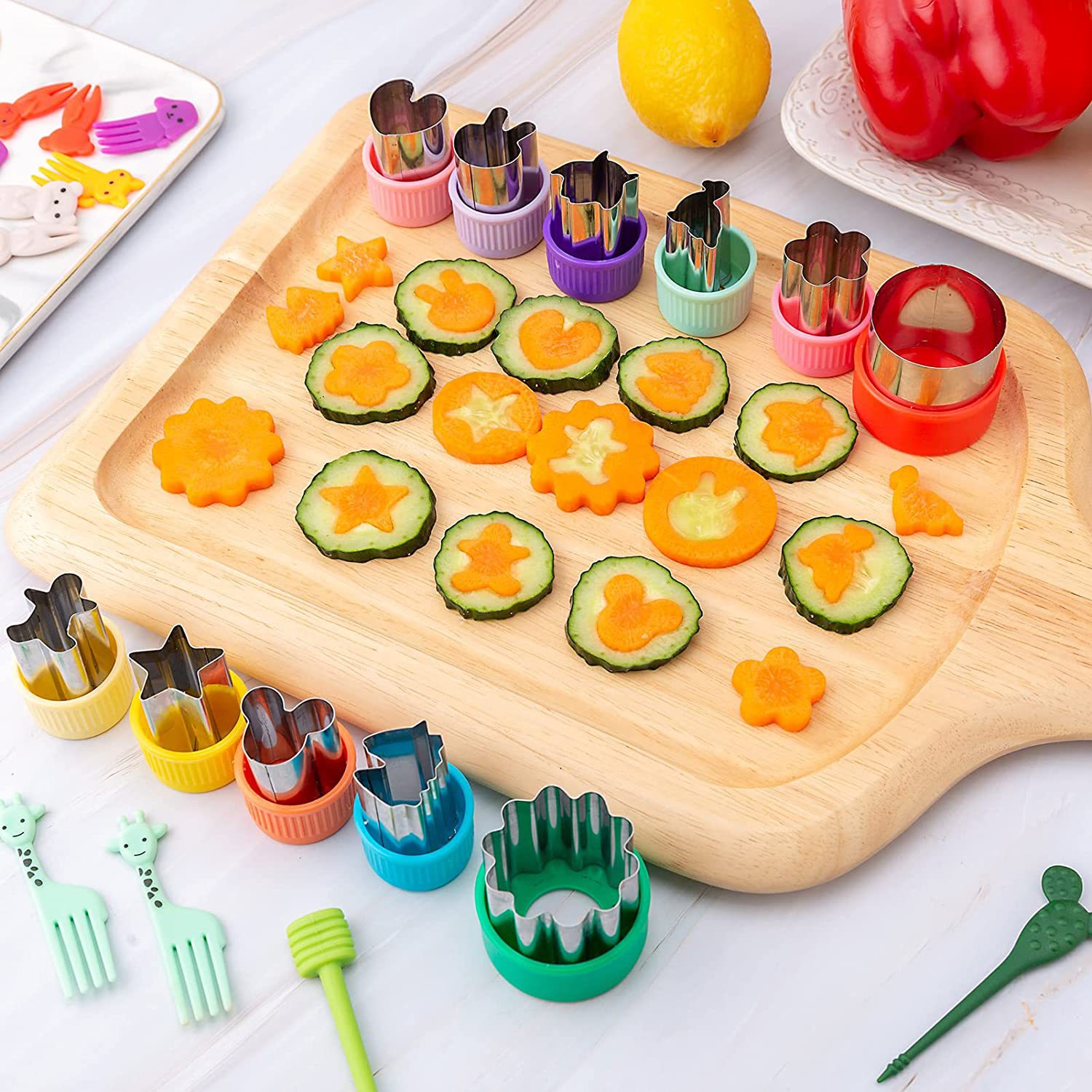 Set di forme per tagliaverdure - Kids Outdoor Kitchen Accessories recensione e prezzo