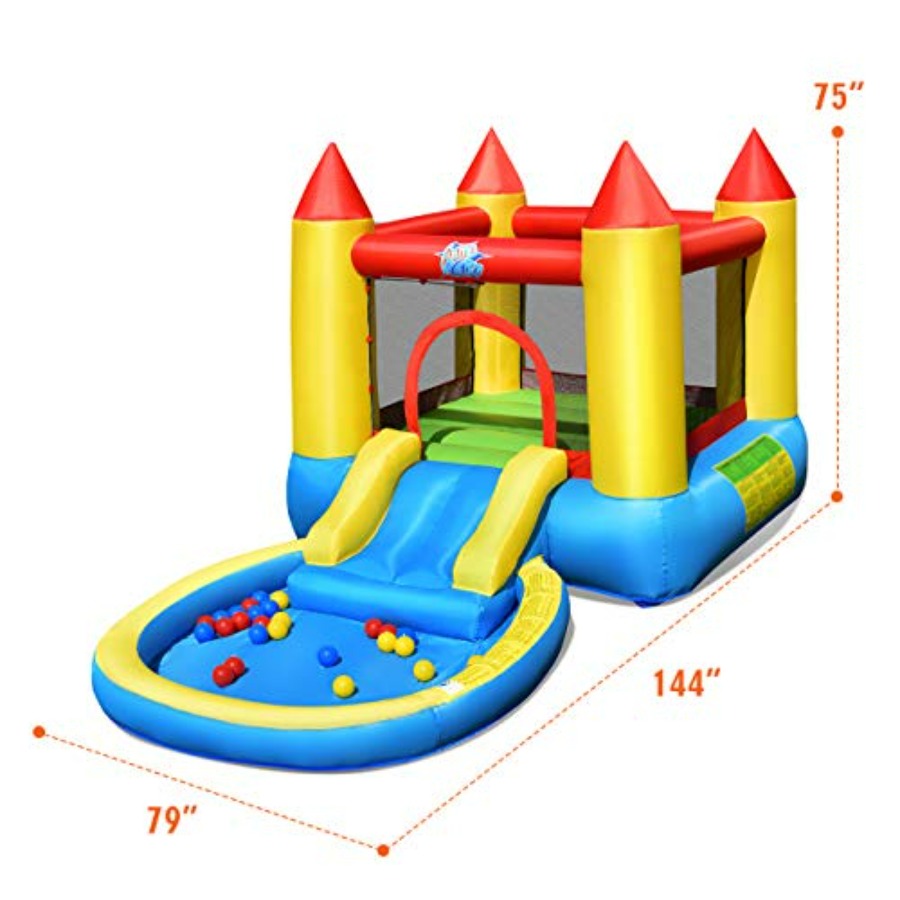 Castello gonfiabile da giardin - Kids Outdoor Area recensione e prezzo