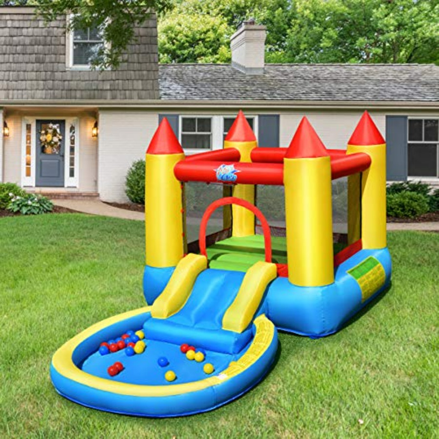 Castello gonfiabile da giardin - Kids Outdoor Area recensione e prezzo