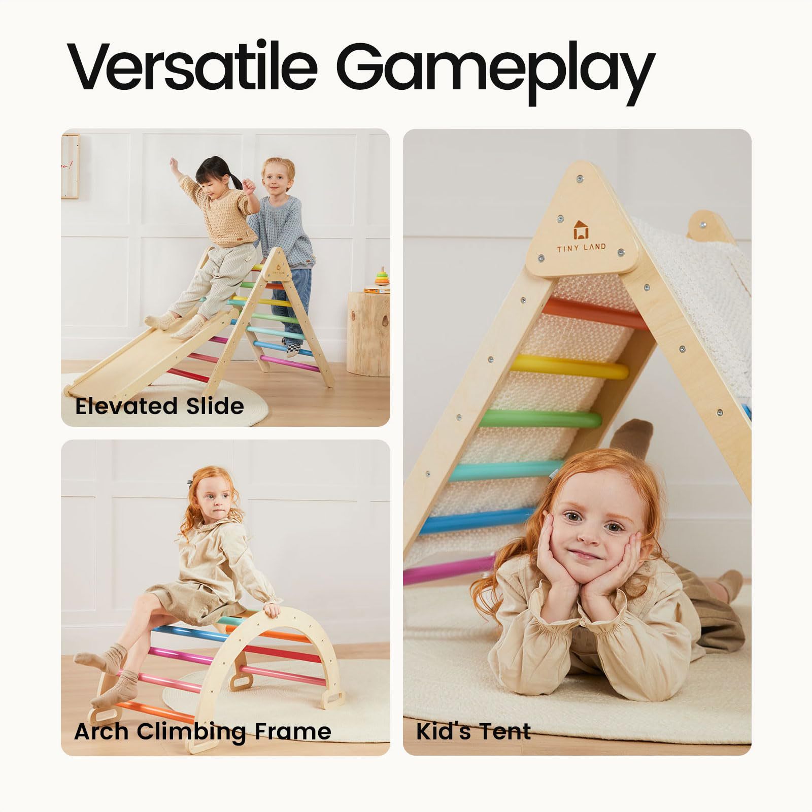 Struttura per Arrampicata in L - Kids Outdoor Climbing Frame recensione e prezzo