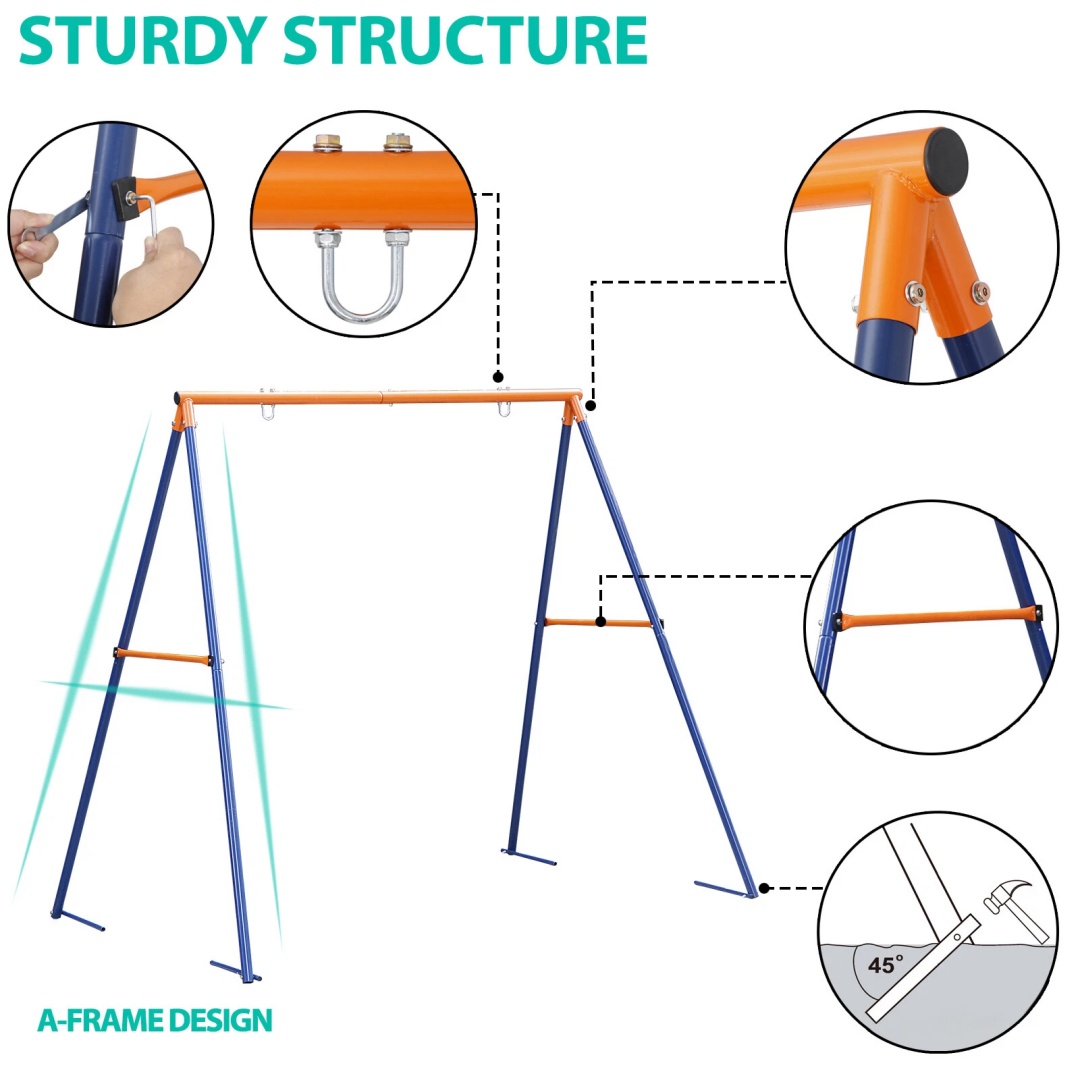 Struttura per Altalena a Telai - Kids Outdoor Furniture Set recensione e prezzo